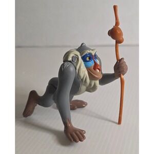 Vintage 1994 Burger King Disney Lion King Rafiki Figure w Staff